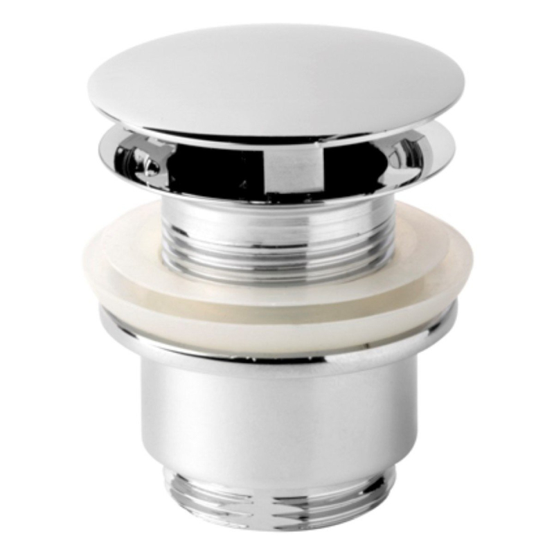 TIGER - Wastafelplug RVS gepolijst 5/4 open 